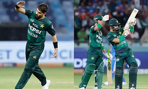 சர்ச்சையான சைகை.. ஹாரிஸ் ராஃப் - ஃபர்ஹானுக்கு அபராதத்துடன் எச்சரிக்கை விடுத்த ஐசிசி