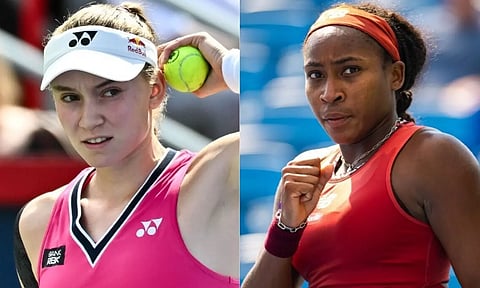 சீனா ஓபன் டென்னிஸ்: ரிபாகினா, கோகோ காப் அடுத்த சுற்றுக்கு முன்னேறினர்