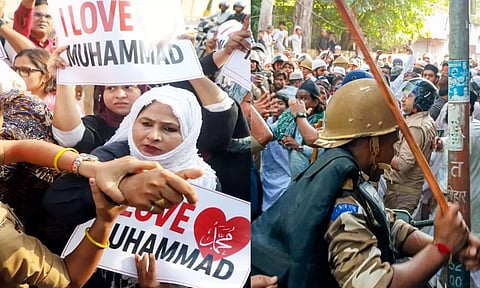 "ஐ லவ் முஹமது": வட மாநிலங்களில் வெடித்த சர்ச்சை - உ.பி.யில் 1700 வழக்குகள் பதிவு - மதத்தலைவர் கைது