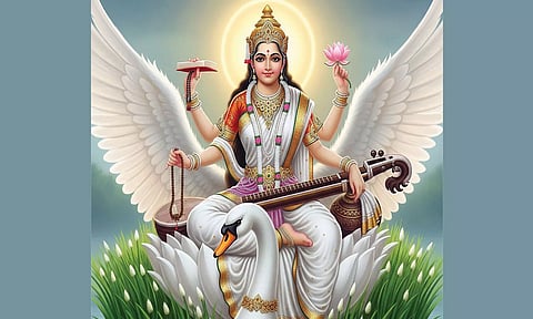 Navratri Special: நவராத்திரி 7-ம் நாள்... தீர்க்காயுசு அருளும் பிராம்மி