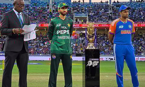 ஆசிய கோப்பை இறுதிப்போட்டி: டாஸ் வென்ற இந்திய அணி பந்து வீச்சு தேர்வு