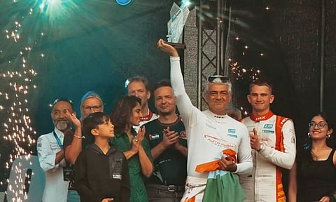 ஸ்பெயினில் நடைபெற்ற 24H கார் பந்தயத்தில் 3ம் இடத்தை பிடித்தது அஜித்குமார் ரேஸிங் அணி