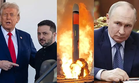 மாஸ்கோ வரை பாயும் Tomahawk.. நீண்ட தூர ஏவுகணைகளை உக்ரைனுக்கு வழங்க டிரம்ப் திட்டம் - ரஷியா ரியாக்ஷன்