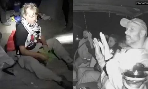 VIDEO: காசாவுக்கு உதவிப்பொருட்கள் கொண்டு சென்ற கப்பல்கள் தடுத்து நிறுத்தம் - கிரேட்டா தன்பெர்க் சிறைபிடிப்பு