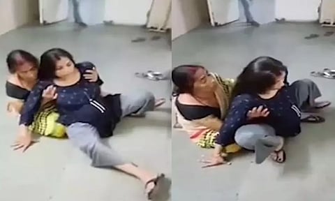 அரசு மருத்துவமனை தரையிலேயே குழந்தை பெற்றெடுத்த கர்ப்பிணி - 'சுகமாக இருக்கிறதா?' என கேலி செய்த நர்சுகள்