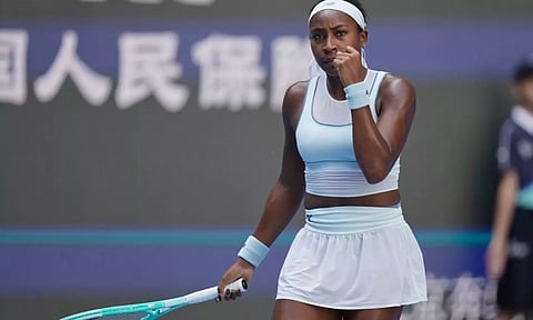 சீனா ஓபன் டென்னிஸ்: அரையிறுதிக்கு முன்னேறினார் கோகோ காப்