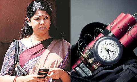 சென்னை போலீசை திணறடிக்கும் இ-மெயில் வாலிபர்: கனிமொழி எம்.பி. வீடு உள்பட 7 இடங்களுக்கு வெடிகுண்டு மிரட்டல்