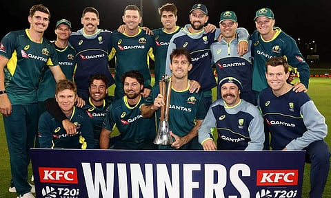 நியூசிலாந்துக்கு எதிரான டி20 தொடரை கைப்பற்றியது ஆஸ்திரேலியா