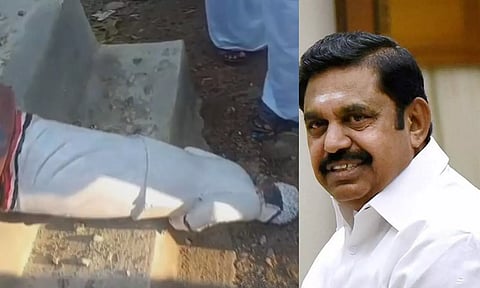 எம்.ஜி.ஆர். சிலை சேதம்- எடப்பாடி பழனிசாமி கண்டனம்