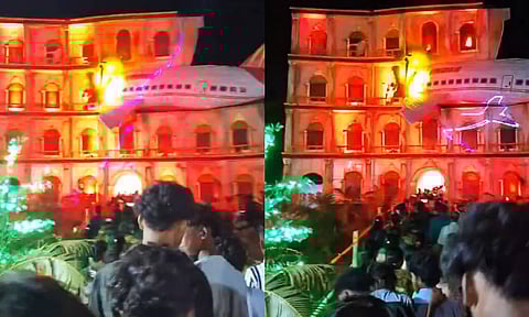 VIDEO: ஏர் இந்தியா விமான விபத்தை சித்தரித்து வைக்கப்பட்ட துர்கா பூஜை அலங்காரத்தால் சர்ச்சை