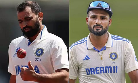 ரஞ்சி டிராபி 2025-26: பெங்கால் அணியில் முகமது ஷமி, ஆகாஷ் தீப்