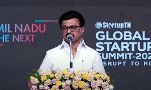 2030-க்குள் ஒரு ட்ரில்லியன் பொருளாதாரமே இலக்கு: உலக புத்தொழில் மாநாட்டில் மு.க.ஸ்டாலின் பேச்சு