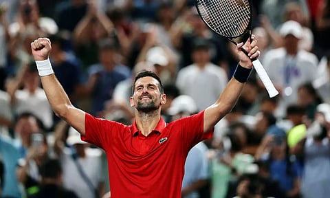 ஷாங்காய் மாஸ்டர்ஸ் டென்னிஸ்: அரையிறுதிக்கு முன்னேறினார் ஜோகோவிச்