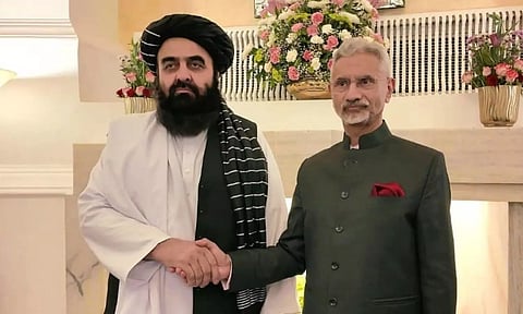 தாலிபான் அமைச்சருடன் ஜெய்சங்கர் சந்திப்பு.. ஆப்கானில் இந்திய தூதரகம் திறக்க பச்சைக்கொடி
