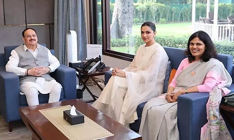 இந்தியாவின் முதல் மனநல தூதரானார் தீபிகா படுகோன்