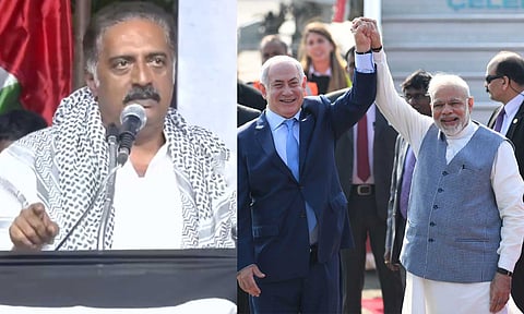 உன் நண்பன் யார் என்று சொல், நீ யார் என்று சொல்கிறேன்: மோடி - நெதன்யாகு நட்பை விமர்சித்த பிரகாஷ் ராஜ்