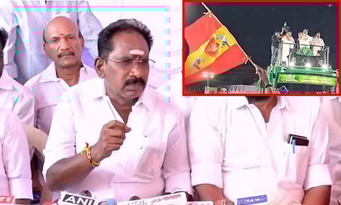 அதிமுக தொண்டர்கள் எங்க கட்சி கொடியவே பிடிக்க மாட்டாங்க - செல்லூர் ராஜு