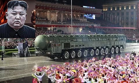 Hwasong 20: தங்களின் அதி சக்திவாய்ந்த ஏவுகணையை உலகிற்கு அறிமுகப்படுத்திய வட கொரியா!