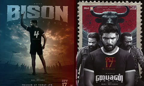 இன்னும் சற்று நேரத்தில்..! "பைசன்" டிரெய்லரை வெளியிடும் பிரபல நடிகர்