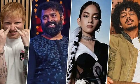 எட் ஷீரன் உடன் தீ இணையும் தனியிசை பாடலை தயாரிக்கிறார் சந்தோஷ் நாராயணன்