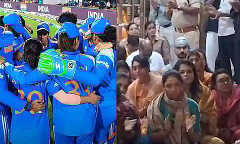 உலக கோப்பையில் தொடர் தோல்வி.. சாமி தரிசனம் செய்த இந்திய மகளிர் அணி- வைரலாகும் வீடியோ