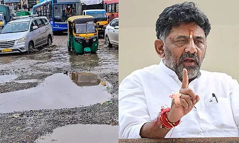 பெங்களூருவில் கட்டமைப்பு மோசம்: வரி செலுத்த மாட்டோம் என மக்கள் மிரட்டல்- டி.கே. சிவக்குமார் அளித்த பதில்