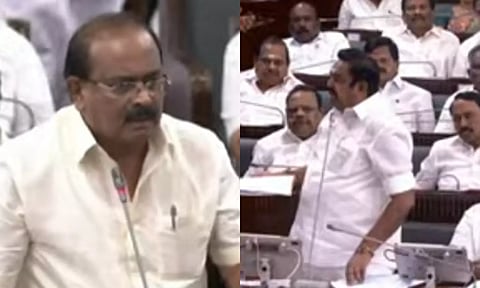 நெல் தேங்குவதற்கு மத்திய அரசே காரணம் - இ.பி.எஸ். குற்றச்சாட்டிற்கு அமைச்சர் சக்கரபாணி பதில்