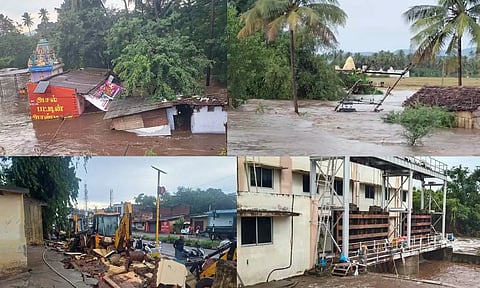 தேனியில் 32 ஆண்டுகளுக்கு பிறகு கொட்டித்தீர்த்த மழை: குடியிருப்புகள், விளை நிலங்களை சூழ்ந்த வெள்ளத்தால் மக்கள் தவிப்பு