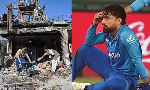 பொதுமக்கள் மீது தாக்குதல் நடத்துவது காட்டு மிராண்டித்தனமானது- பாகிஸ்தானை விமர்சித்த ரஷித்கான்