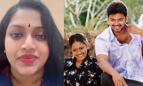 விஜய் கேமரா முன்னாடி மட்டும் தான் நடிப்பார் - அண்ணனுக்காக களமிறங்கிய திருப்பாச்சி பட தங்கை