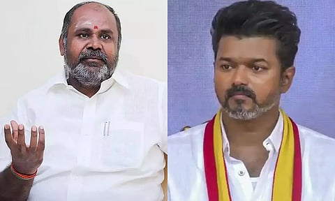 தி.மு.க. மீண்டும் ஆட்சிக்கு வந்தால் த.வெ.க.வை காப்பாற்ற முடியாது - ஆர்.பி.உதயகுமார்