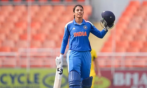 ஐசிசி தரவரிசை: தொடர்ந்து நம்பர் 1 இடத்தில் அசத்தும் ஸ்மிருதி மந்தனா