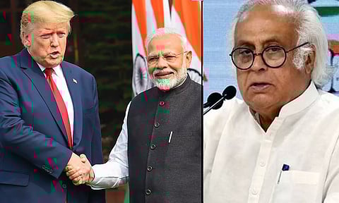 மோடி மறைப்பதை டிரம்ப் வெளிப்படுத்துகிறார்..! ரஷிய எண்ணெய் கொள்முதல் குறித்து காங்கிரஸ் விமர்சனம்