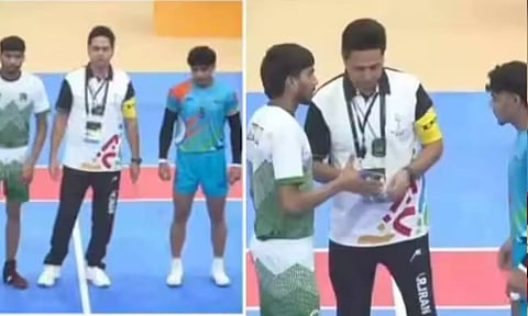 மீண்டும் சம்பவம் செய்த இந்தியா: கபடியிலும் பாகிஸ்தானுக்கு கைகுலுக்க மறுப்பு- வைரல் வீடியோ