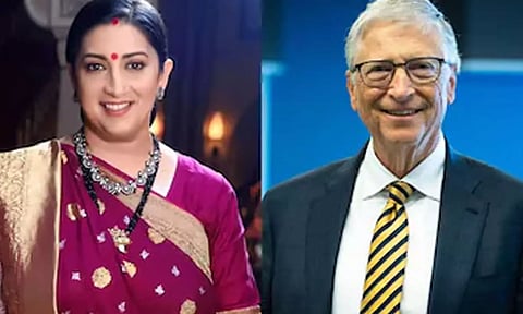 முதல் முறையாக இந்திய டி.வி. தொடரில் தோன்றும் பில்கேட்ஸ்- உறுதிப்படுத்திய ஸ்மிரிதி இரானி