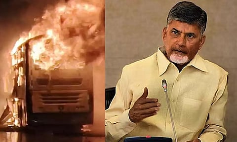 ஆம்னி பேருந்து தீ விபத்து- ஆந்திரா அரசு சார்பில் தலா ரூ.5 லட்சம் நிவாரணம் அறிவிப்பு