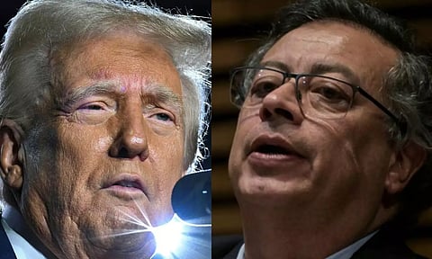 போதைப்பொருள் விவகாரத்தில் முற்றிய சண்டை.. கொலம்பியா அதிபர் மீது பொருளாதார தடை விதித்த டிரம்ப்