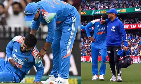 VIDEO: வேகமாக பின்னால் ஓடிச்சென்று அற்புதமான கேட்ச் பிடித்ததால் காயமடைந்து வெளியேறிய ஷ்ரேயஸ்