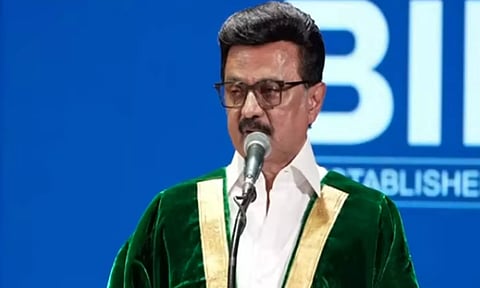 பாரதிதாசன் பல்கலையில் பயின்ற மாணவர்கள் முக்கிய பொறுப்பில் உள்ளனர் - மு.க.ஸ்டாலின்