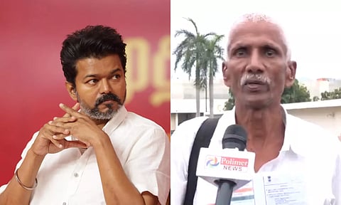 பெத்த அப்பா என்ன கூட்டிட்டு வரல... மகனின் இறப்பு சான்றிதழை காட்டிய பின்பு விஜயை பார்க்க அனுமதி