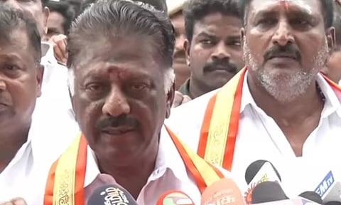 தி.மு.க. மீண்டும் ஆட்சிக்கு வரும்- ஓ.பன்னீர் செல்வம்