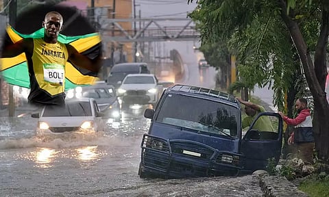 300 கி.மீ. வேகத்தில் ஜமைக்காவை புரட்டி போட்ட மெலிசா புயல்- உசேன் போல்ட் உருக்கம்