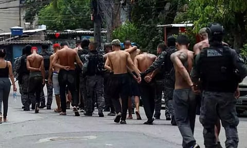 பிரேசிலில் போதைப்பொருள் கும்பலை குறிவைத்து தாக்குதல் - 119 பேர் பலி