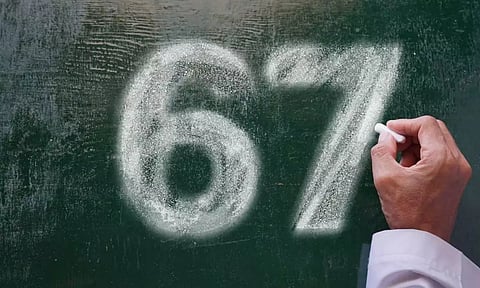 இந்த ஆண்டிற்கான சிறந்த வார்த்தையாக தேர்ந்தெடுக்கப்பட்ட '67' ஏன் தெரியுமா?