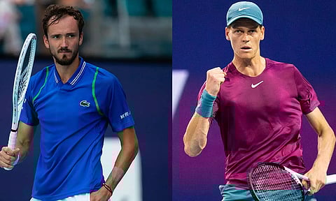 பாரிஸ் மாஸ்டர்ஸ் ஓபன்: சின்னர், மெத்வதேவ் காலிறுதி சுற்றுக்கு முன்னேற்றம்