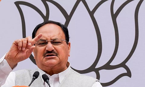 ஷஹாபுதீன் மகனுக்கு சீட் வழங்கியது, ஆர்.ஜே.டி. காட்டு ராஜ்ஜியத்தை கொண்டு வர விரும்புவதை காட்டுகிறது: ஜே.பி. நட்டா