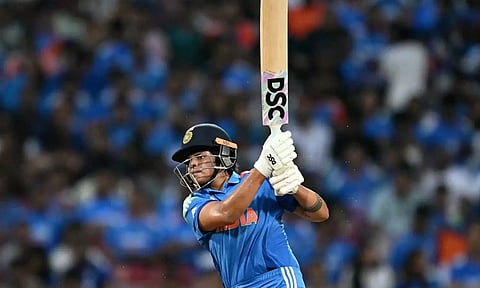 மகளிர் உலக கோப்பை: அரைசதம் விளாசிய ஷபாலி வர்மா- 20 ஓவரில் இந்தியா 114/1