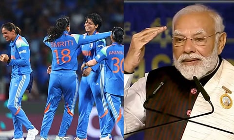 உலக கோப்பையை வென்ற மகளிர் அணி.. பிரதமர் மோடி புகழாரம்