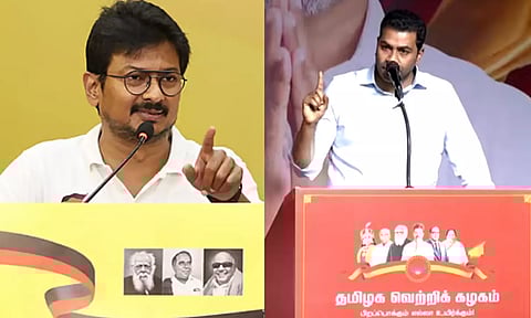 உதயநிதி என்ன தியாகியா? - ஆதவ் அர்ஜுனா ஆவேசம்