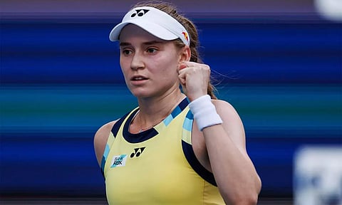 பெண்கள் டென்னிஸ் சாம்பியன்ஷிப்: அரையிறுதிக்கு முன்னேறினார் ரிபாகினா